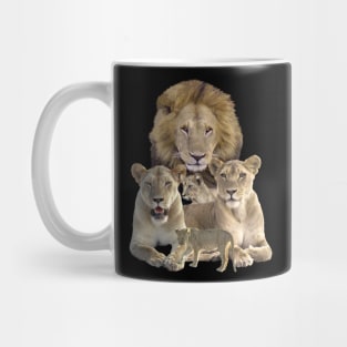 Lion Family in Kenya / Africa Mug